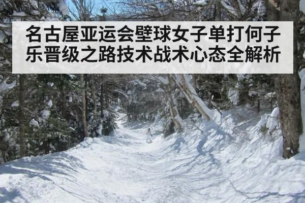 名古屋亚运会壁球女子单打何子乐晋级之路技术战术心态全解析